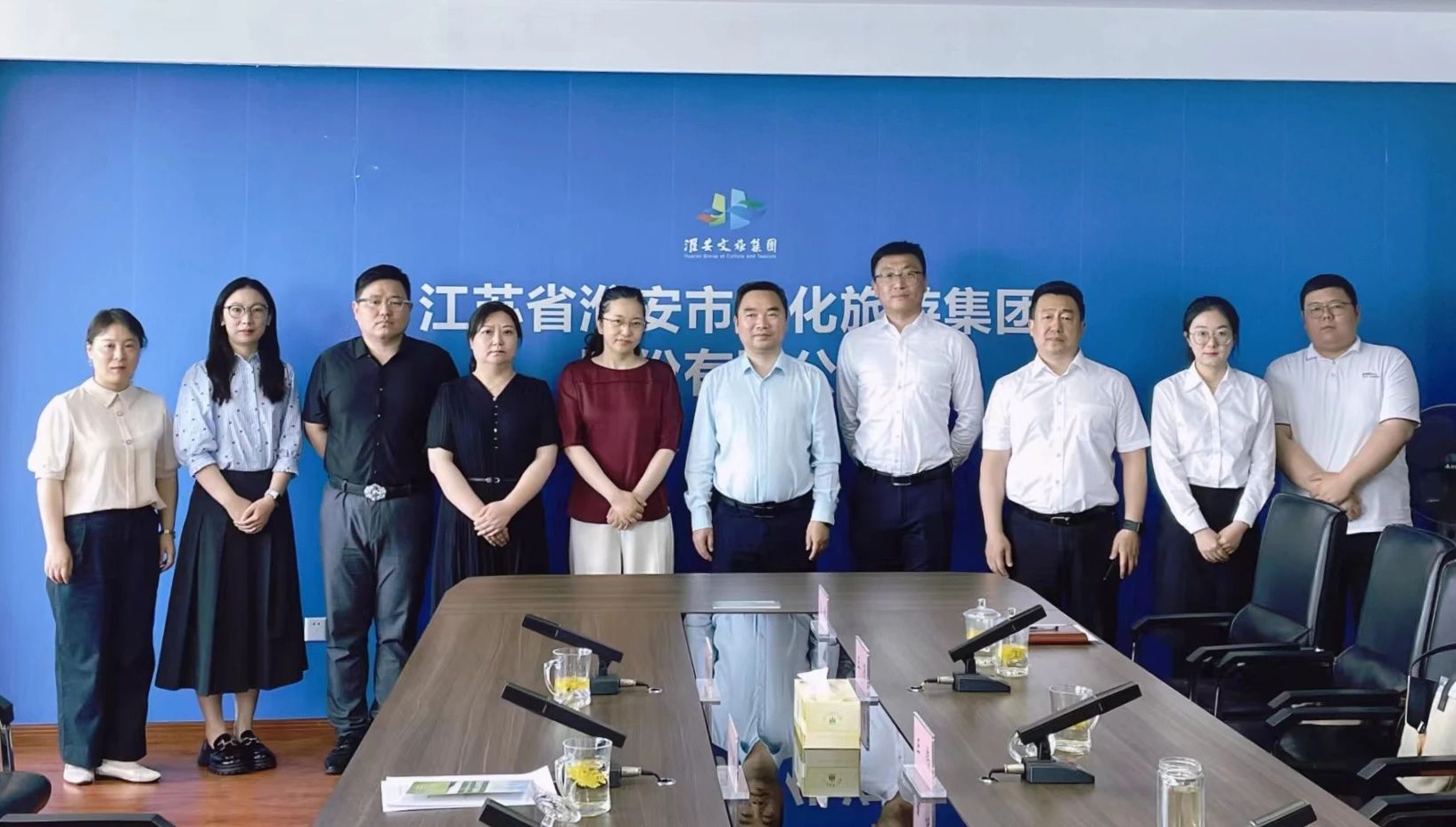 淮安大米集團與淮陰商業(yè)學校合作洽談