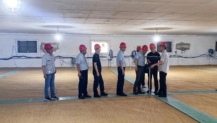 直屬糧庫公司通過夏糧收購聯(lián)合督導(dǎo)檢查